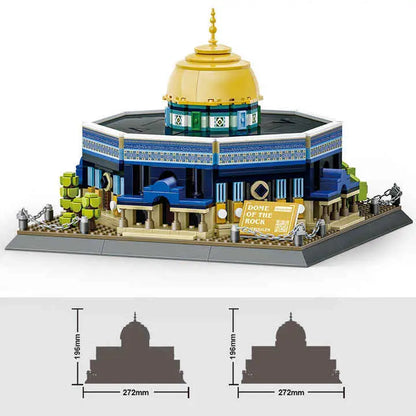 Jerusalem Building Blocks, Al-Aqsa Mosque Building Blocks Toynix
