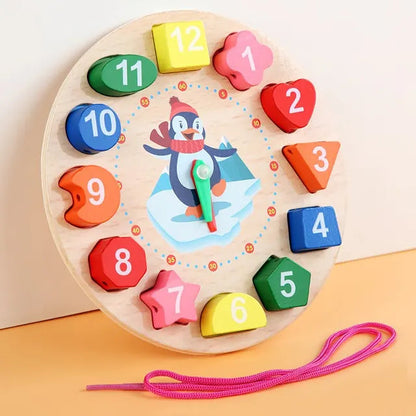 Montessori Wooden Clock For Kids