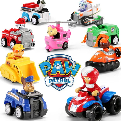 Paw Patrol Dogs Rescue Set Toys Cars - Toynix