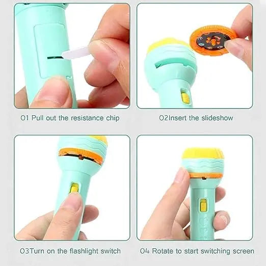 Projector Flashlight for Kids