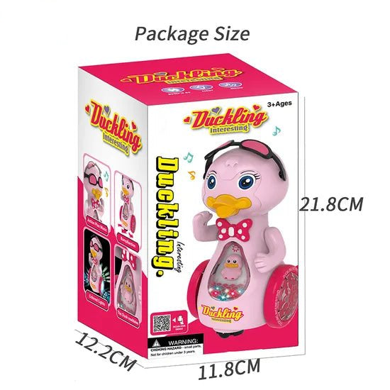 Universal Spray Duckling Robot Toy – Interactive Walking & Singing Duck - Toynix