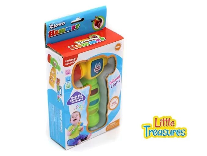 Clown Hammer Light Up Toy Game - Toynix
