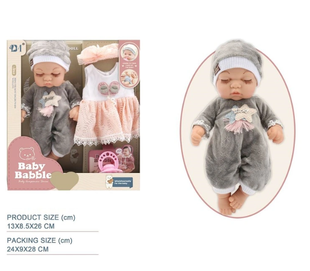 Beautiful Baby Babble Doll - Toynix