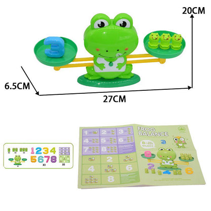 Weight Balance Learning Scale Games and Number Counting Blocks for Kids (Random Color n Character) Toynix