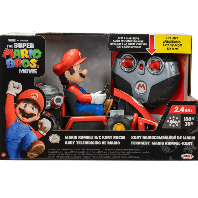 Super Mario Rumble RC Racer Toynix