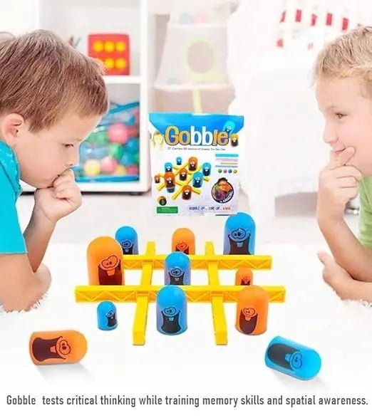 Tic Tac Toe Gobble Board Game Board Games for Adults Kids