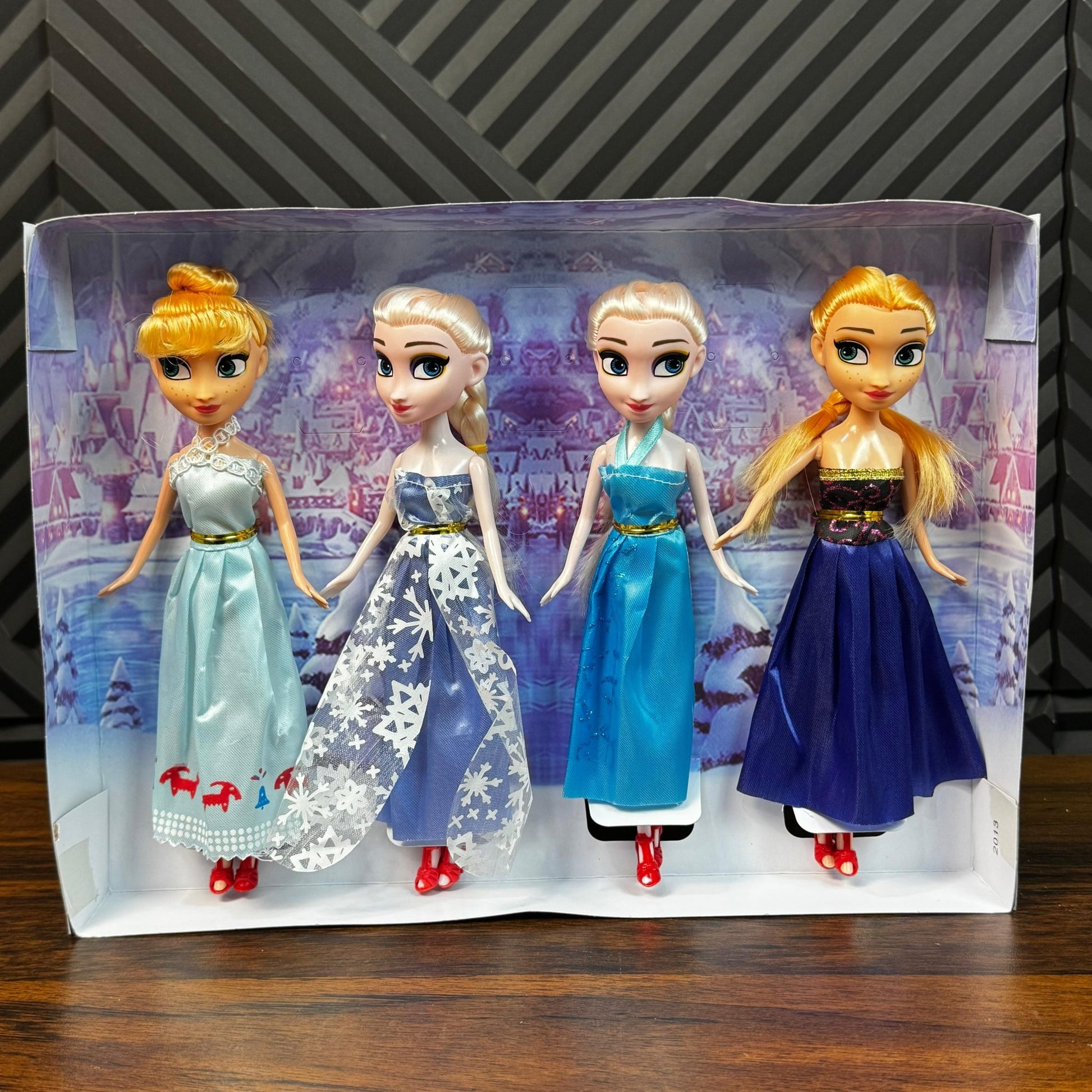 Frozen Dolls - 4 in 1 dolls Elsa Doll Girls Toys Fever Princess - Toynix