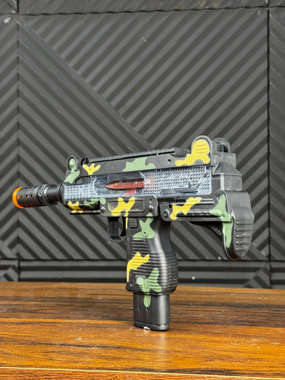 Camouflage Gun with Light and Music - Toynix