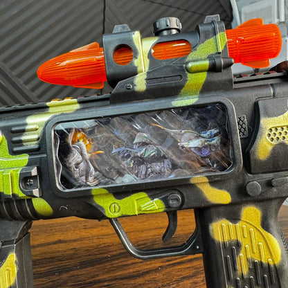 Camouflage Gun with Light and Music - Toynix