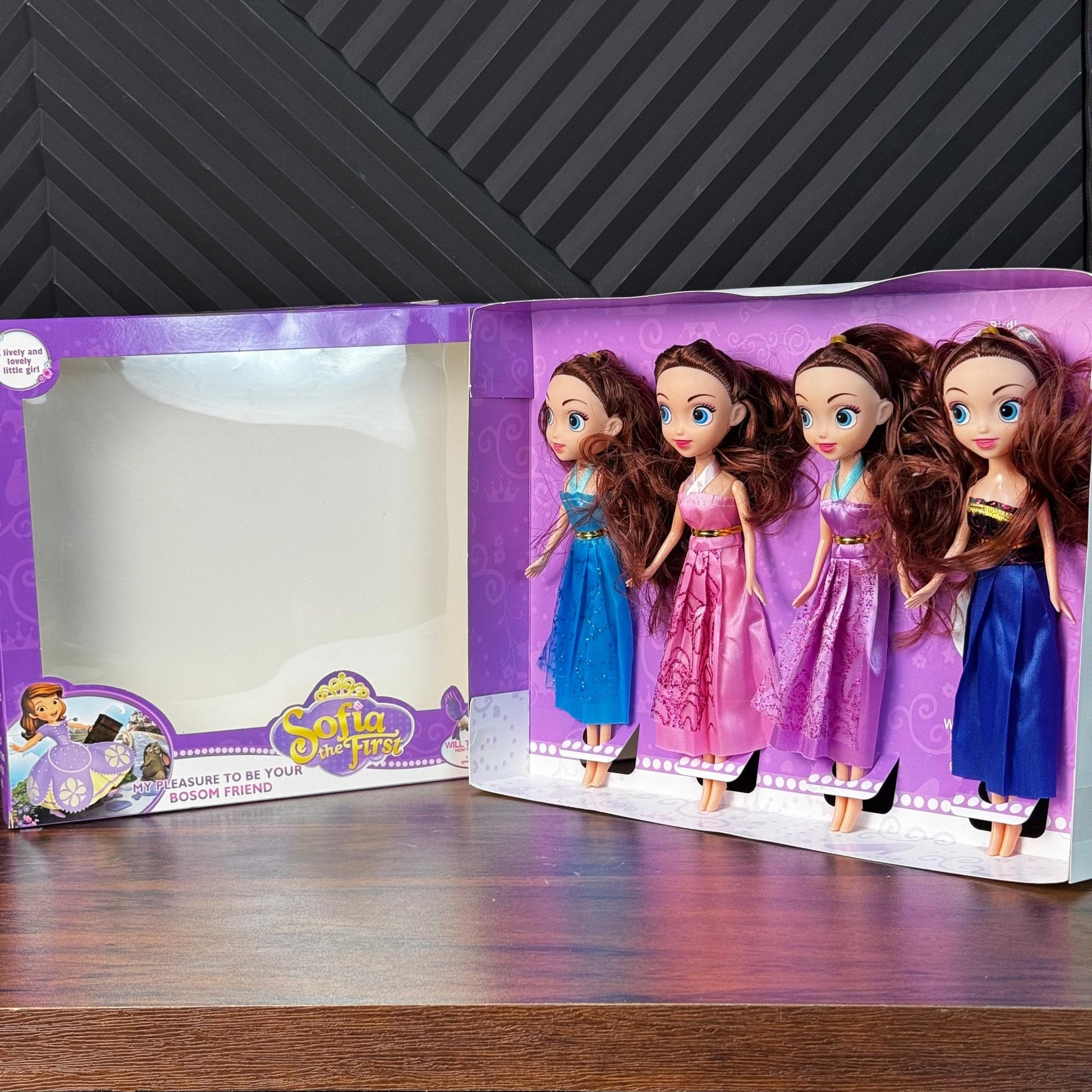 4 in 1 Sofia Princess dress up Doll toy - Toynix