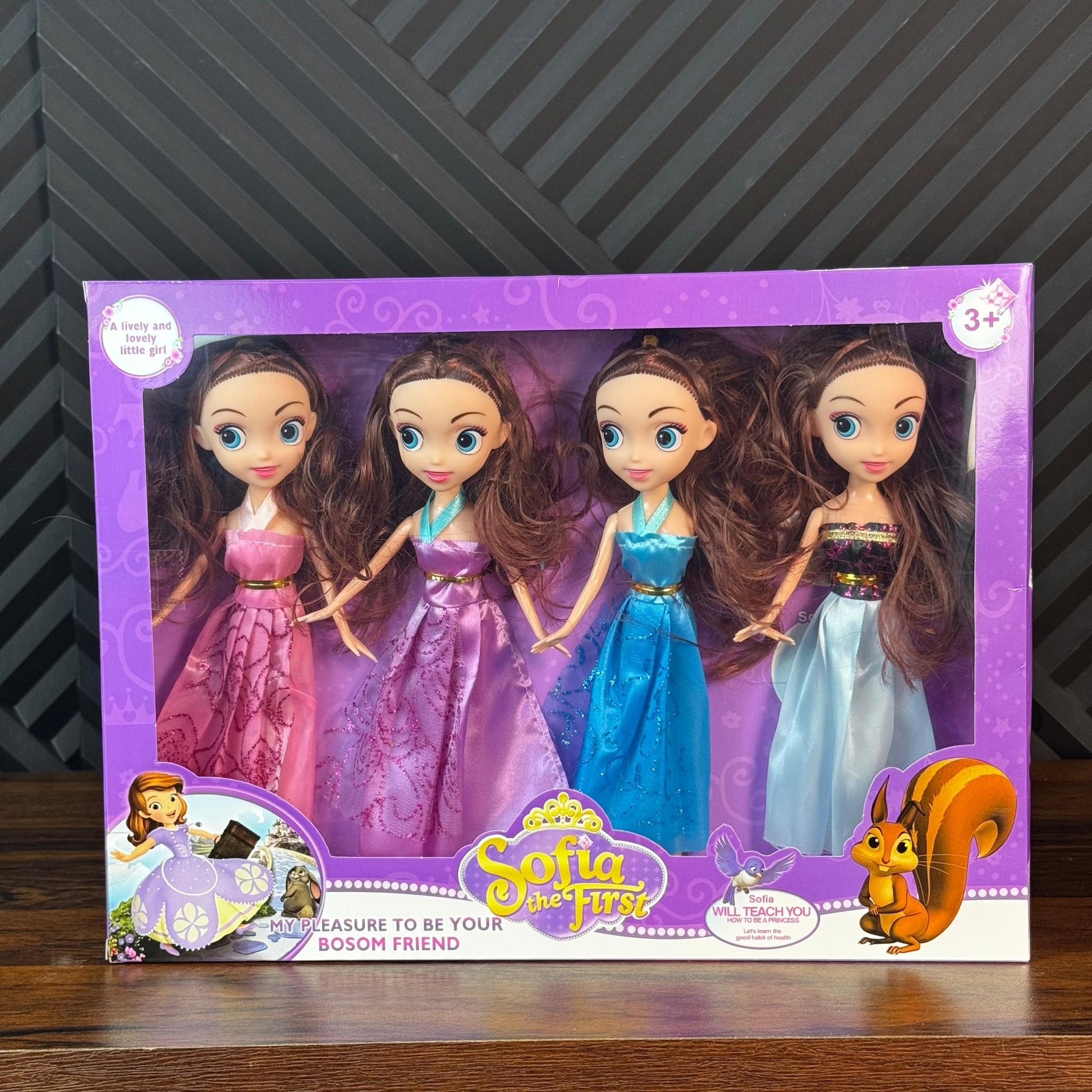 4 in 1 Sofia Princess dress up Doll toy - Toynix