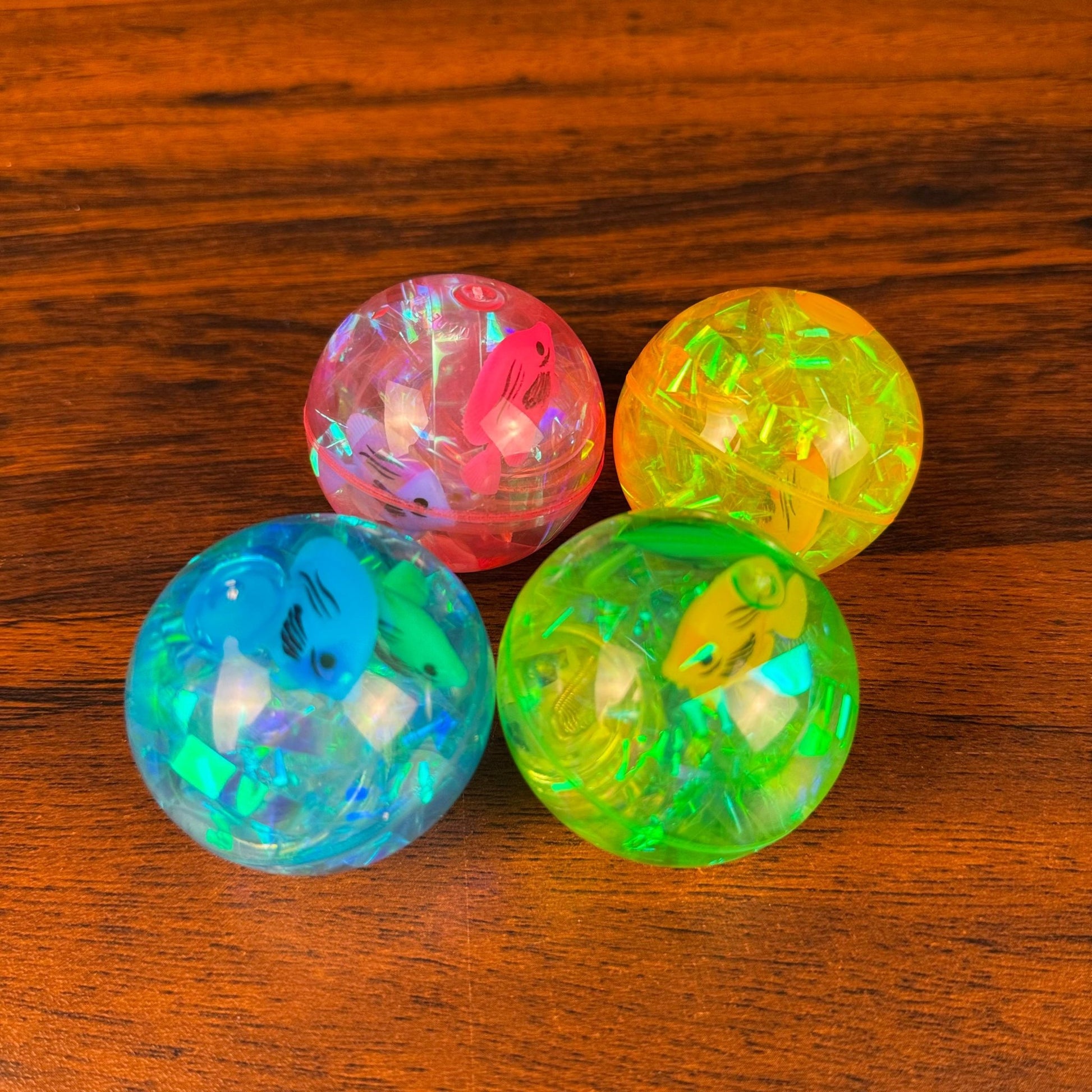 LED Flashing Colorful Rubber Ball For Kids - Toynix