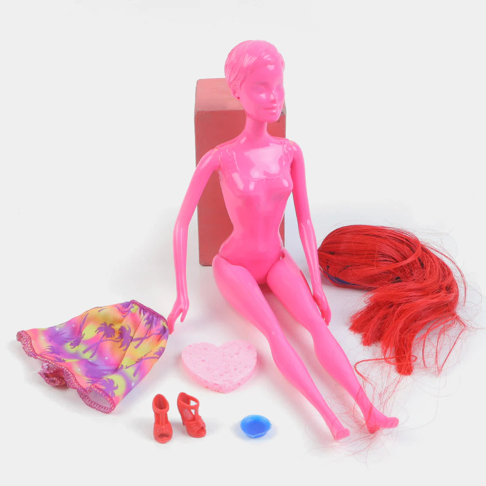 BEAUTY DOLL DISCOLORATION, REVEAL SET FOR GIRLS - Toynix