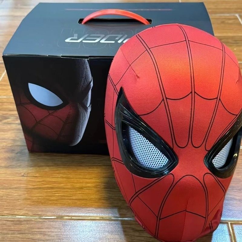 Realistic Spiderman Mask With Moving Eyes - Toynix