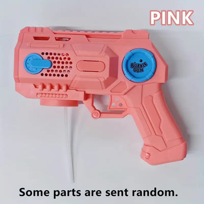 Battery-powered Bubble Gun Toy Toynix