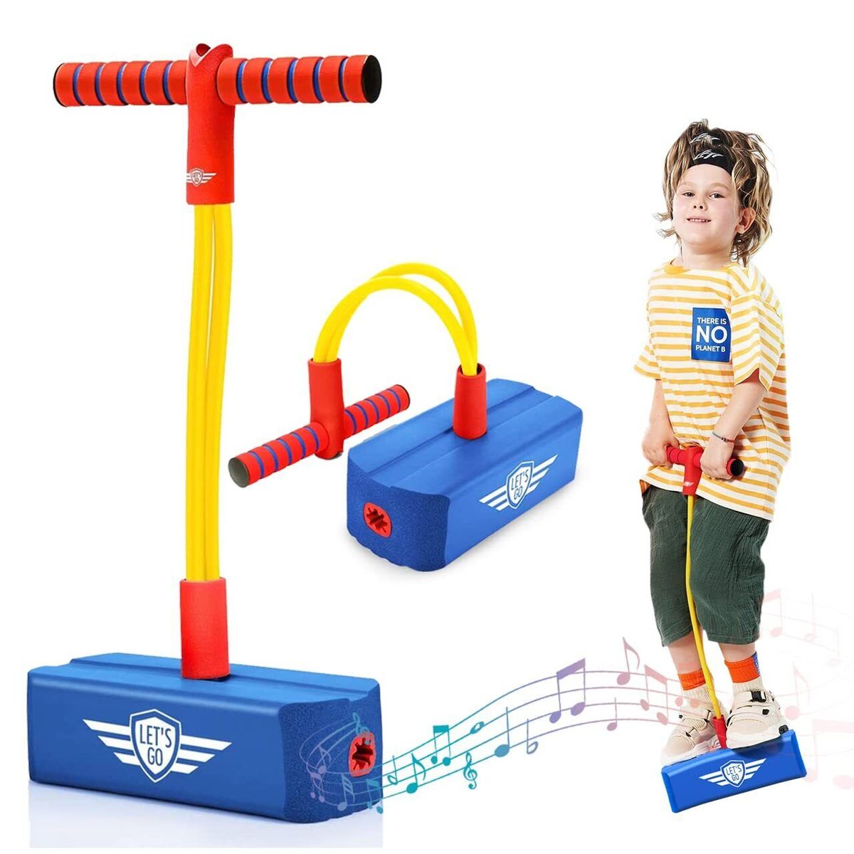 Kids Balance & Jump Toy – Grow Taller Frog Bouncer - Toynix