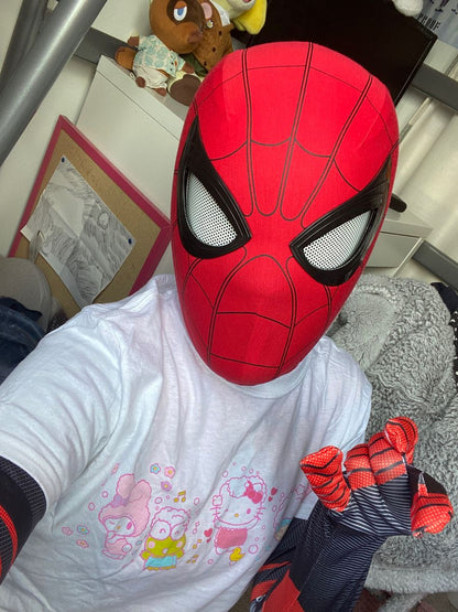Realistic Spiderman Mask With Moving Eyes - Toynix