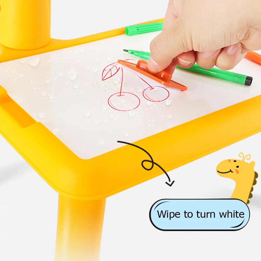 3 In 1 Kids Painting Drawing Activity Kit Projector Table Toynix