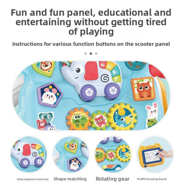 Baby Push Walker With Writing Screen