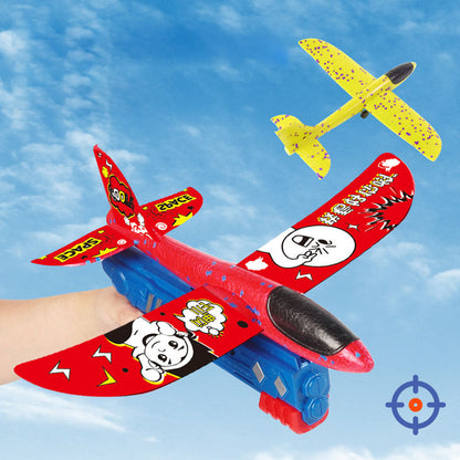 Catapult Gun Aircraft Creative Toy Flying Contes 2 in 1 Toy For Kid Fun Toy For kids - Toynix