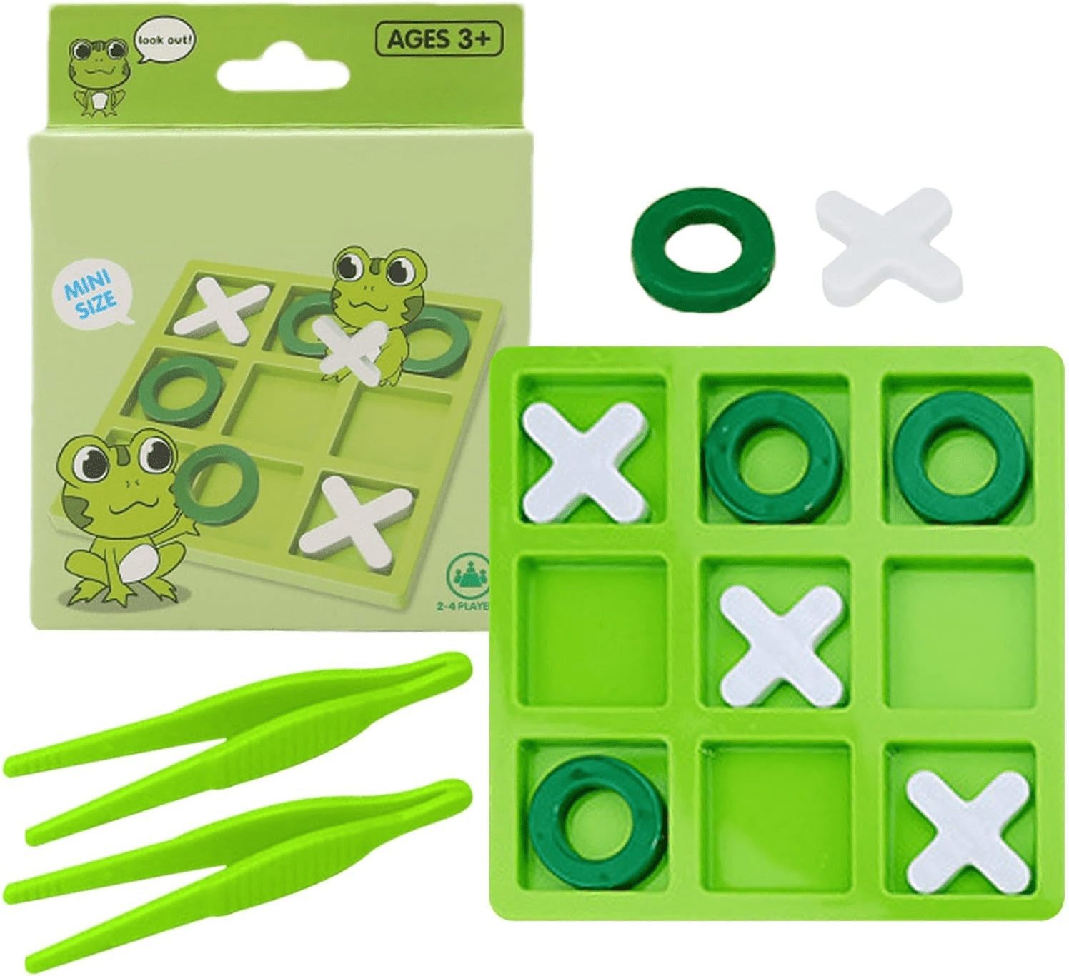 Tic Tac Toe Logic MINI Game (Random Characters) - Toynix