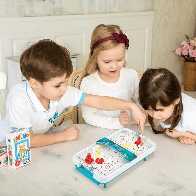 Fast - Paced Ice Hockey Tabletop Game for Two Players - Toynix