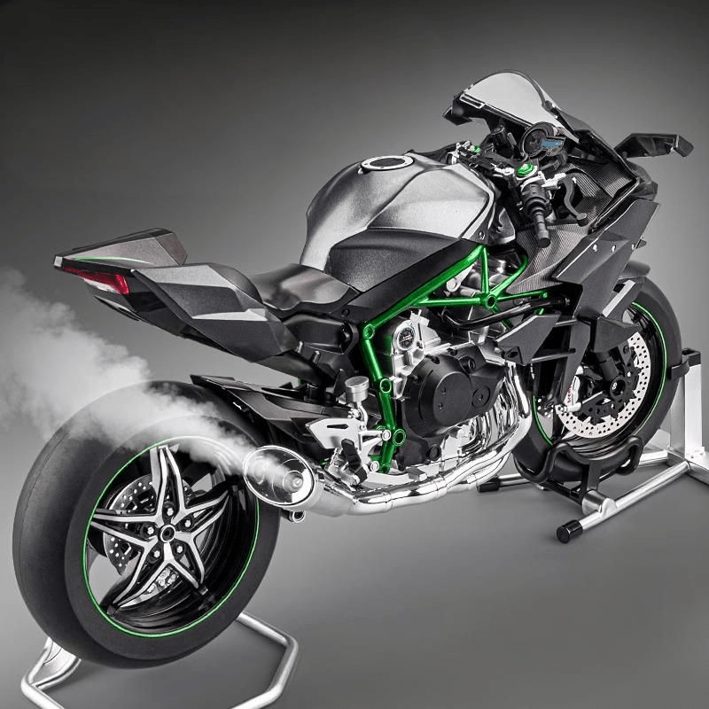Kawasaki Ninja H2R Diecast Collection Premium Bike - Toynix