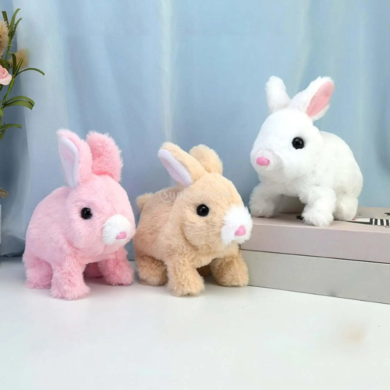 Plush Rabbit Toy with Sound and Motion for Kids Toynix