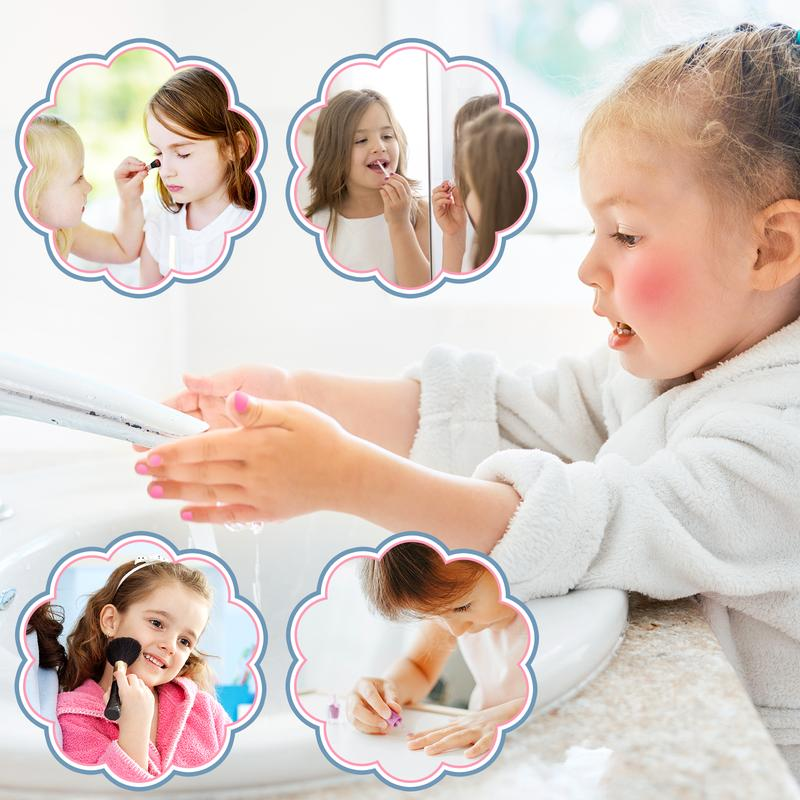 Angel Wings Makeup Toy Set Kids Face Beauty Pretend Play Toy Gift for Children Washable Cosmetic Toys for Little Girls | Cognitive Toy Makeup Playset for Kids for Nursery, Home, Early Education Centre Toynix