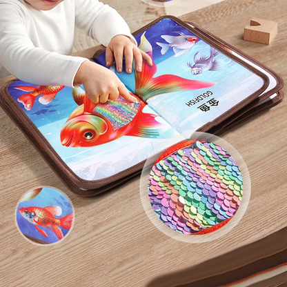 Animal Tactile Book For kids