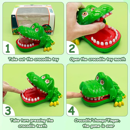 Crocodile Teeth Toys Game for Kids, Crocodile Biting Finger Dentist Games Toynix