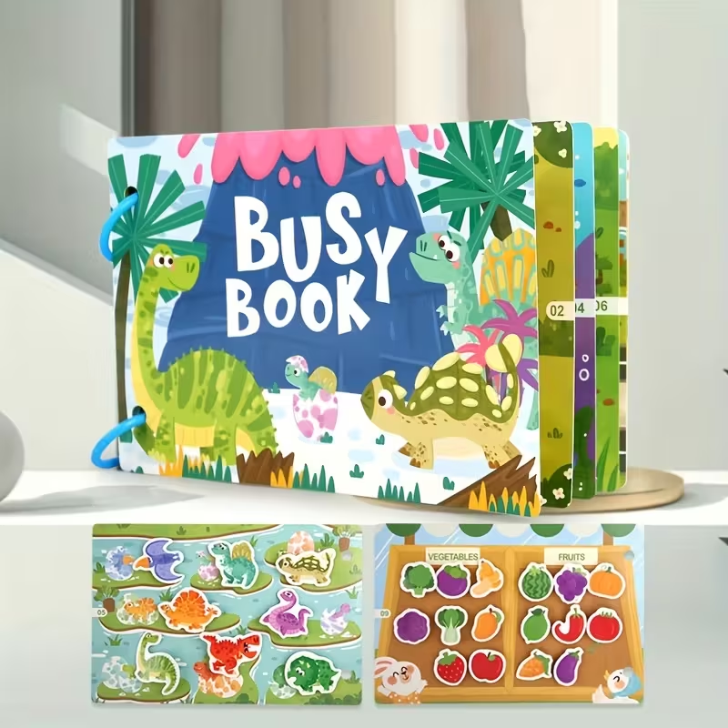 Educational Activity Busy Book For Kids