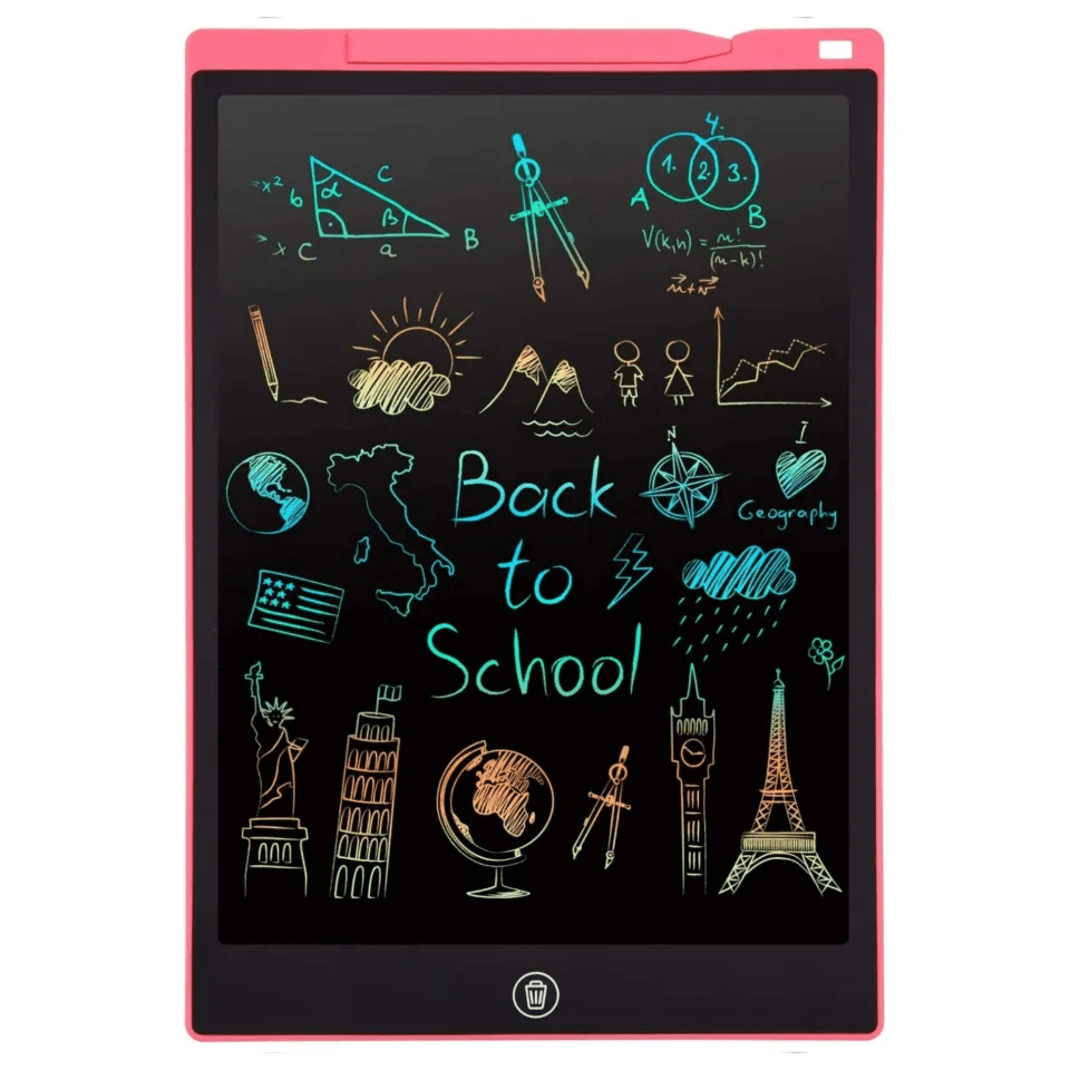 16 Inch LCD Multicolor Screen Writing Tablet Erasable Writing Board - Toynix