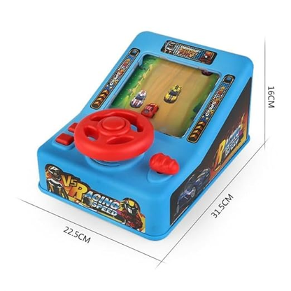 Car Racing Adventure Game Toy with Electric Steering Wheel Toynix