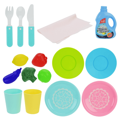 Kitchen Dishwasher Sink Playset For Kids - Toynix