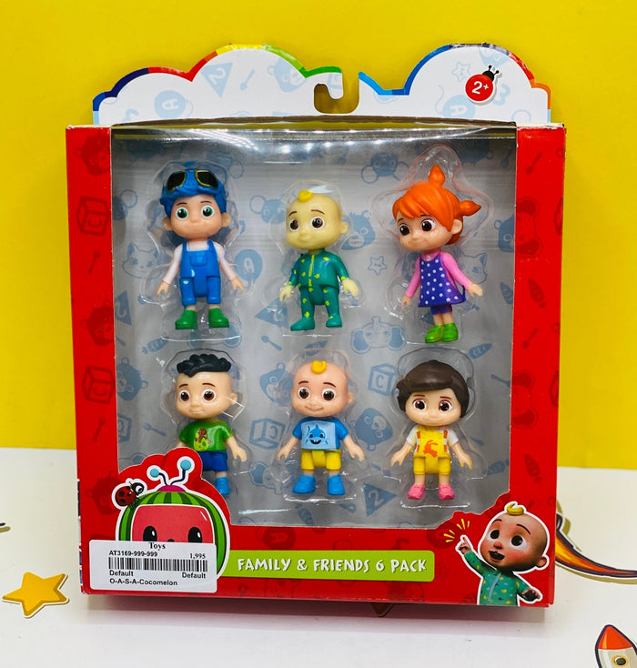 CoComelon Friends and Family 6-Pack Toynix