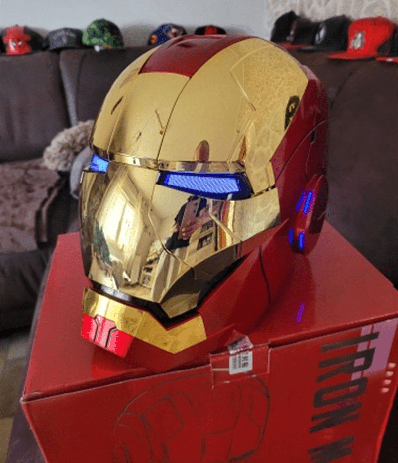 Electric Voice Controlled Iron Man Mask - Toynix