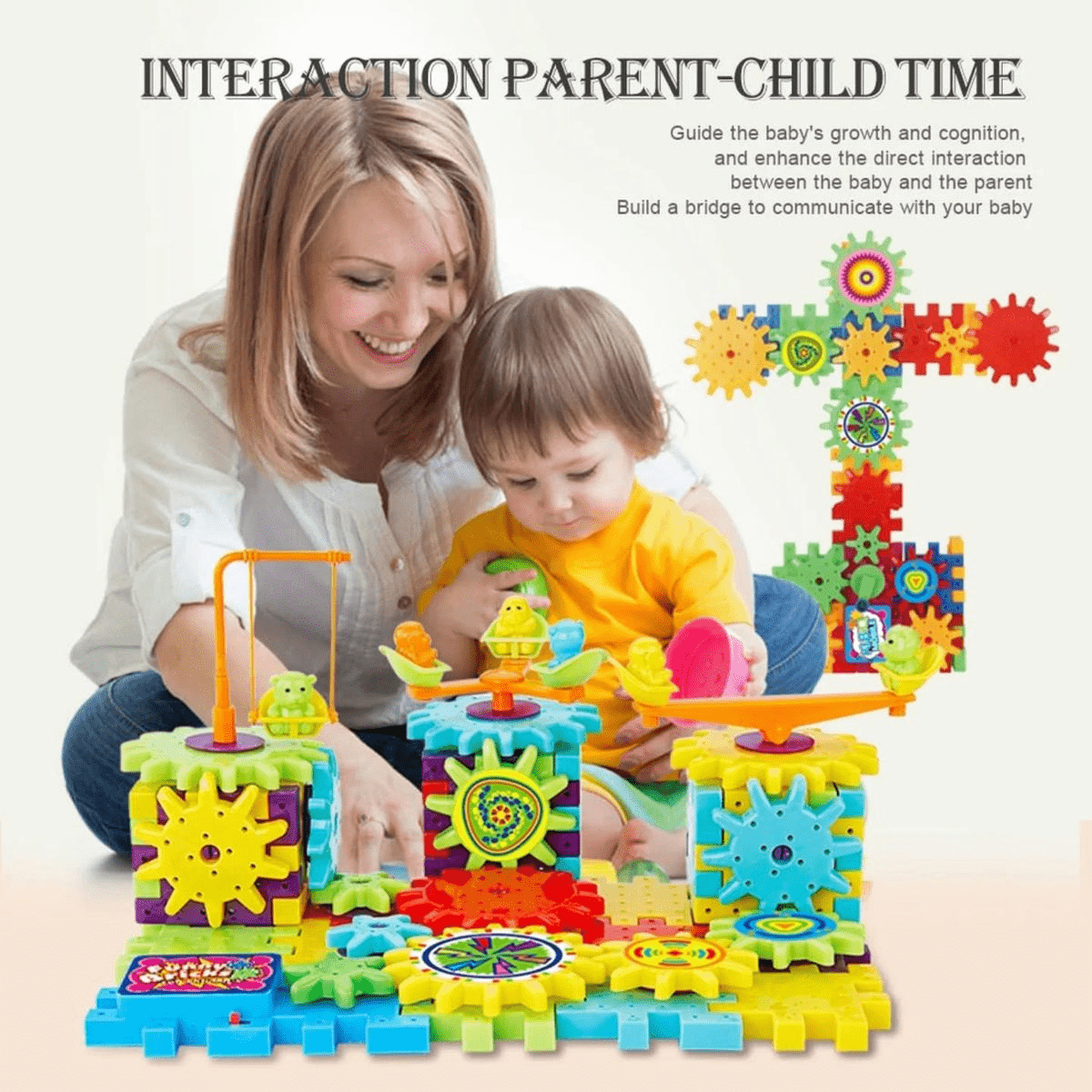 Electric Gear Building Block Toy (53pcs set) - Toynix