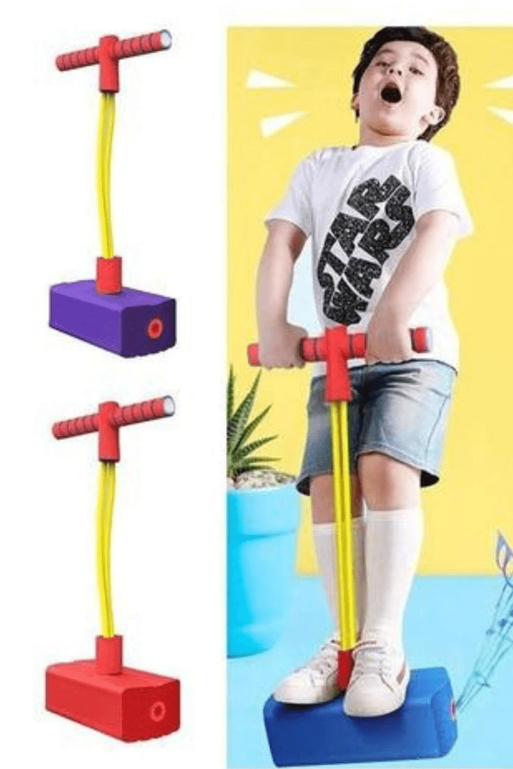 Kids Balance & Jump Toy – Grow Taller Frog Bouncer - Toynix