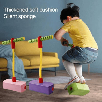 Kids Balance & Jump Toy – Grow Taller Frog Bouncer - Toynix