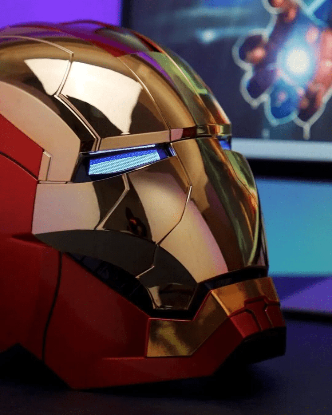Electric Voice Controlled Iron Man Mask - Toynix