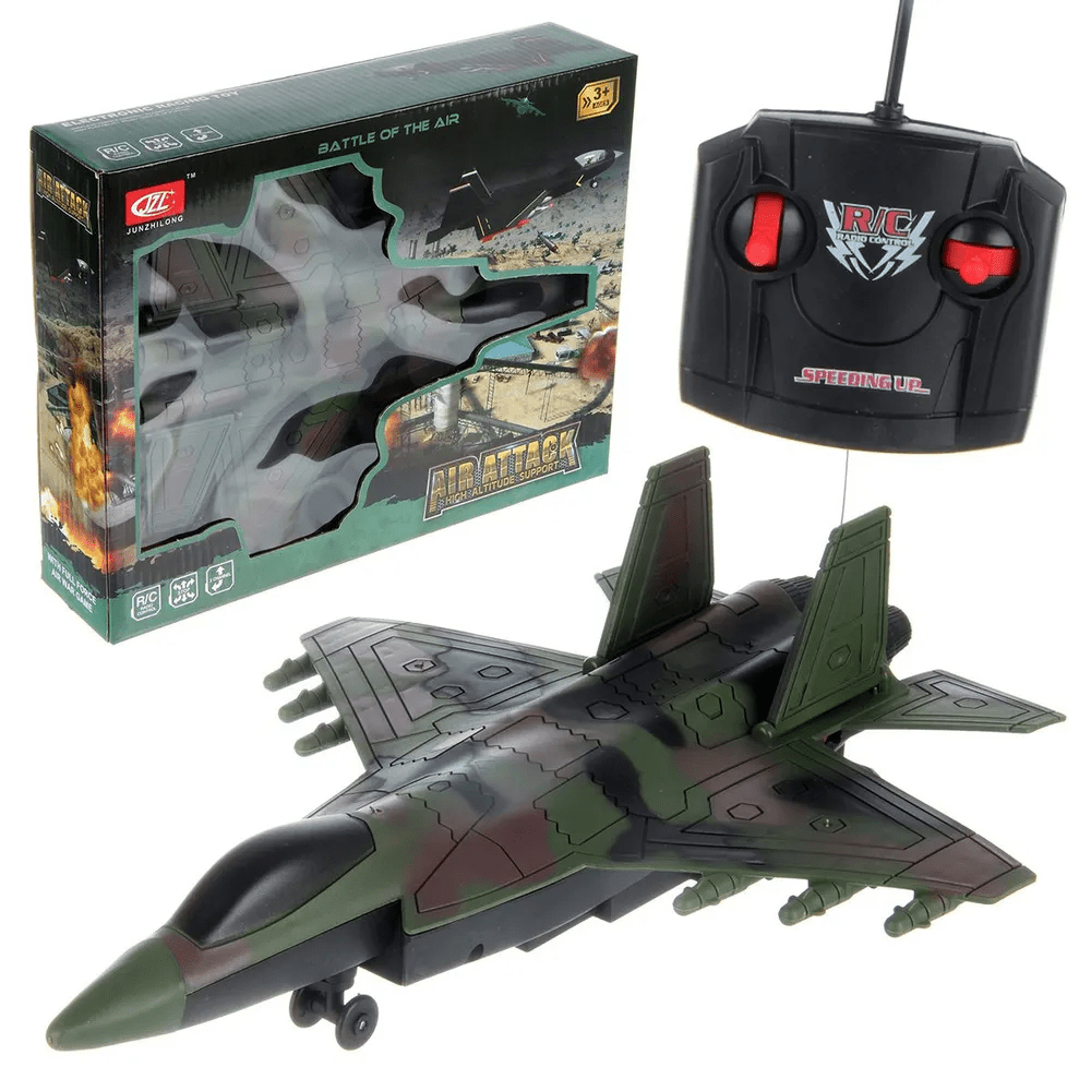 Remote Control Non - Flying Fighter Jet For Kids - Toynix