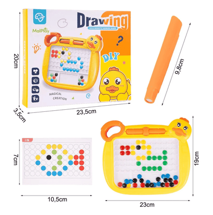 Duck Magnetic Bead Drawing Board - Toynix