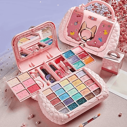 Girls Beauty Makeup Bag Playset (M - 710) - Toynix