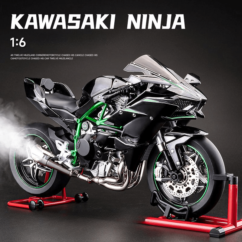 Kawasaki Ninja H2R Diecast Collection Premium Bike - Toynix