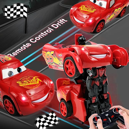 RC LIGHTNING MCQUEEN OF PIXAR CARS W/ REMOTE CONTROL CARS Toynix