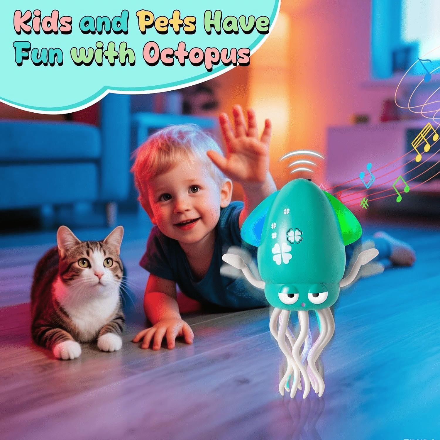 Electric Dancing Octopus Toy - Toynix