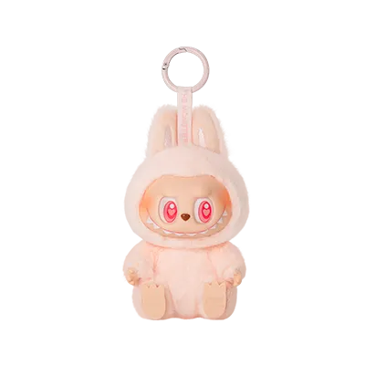 Labubu Have A Seat Monster Plush Keychain - 1 PC (DaDa Pink)