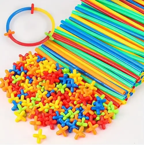 Straw Stick Building Block Educational Toy For Kids Toynix