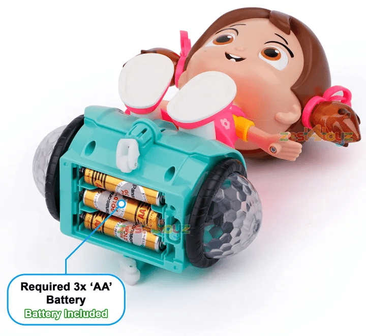 Electric Doll Toy With Lights & Music For Girls - Toynix